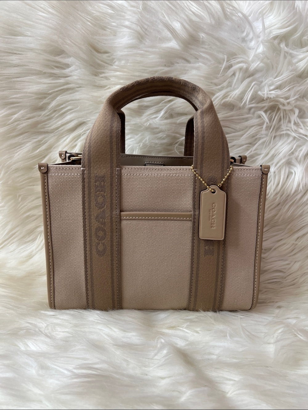 Coach Smith Tote in Light Beige